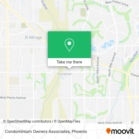 Condominium Owners Associates map
