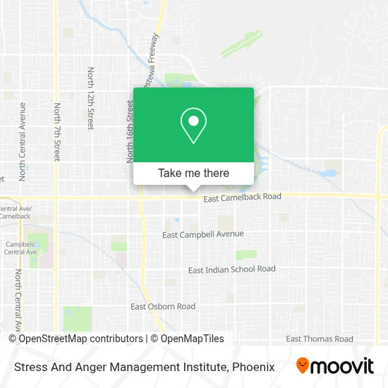 Stress And Anger Management Institute map