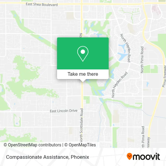 Compassionate Assistance map