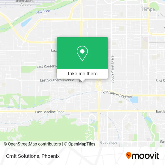 Cmit Solutions map