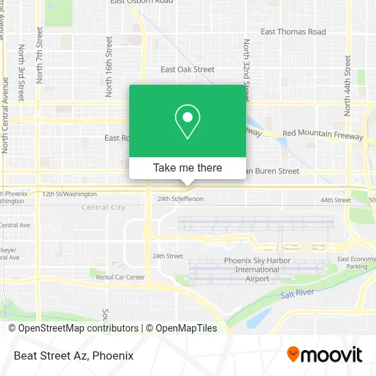 Beat Street Az map