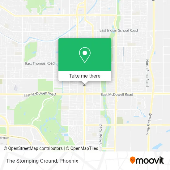 The Stomping Ground map