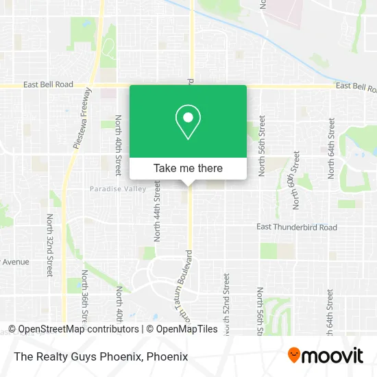 The Realty Guys Phoenix map