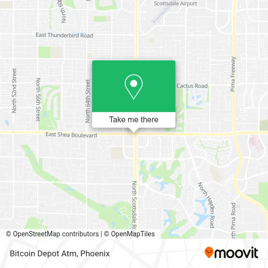 Bitcoin Depot Atm map