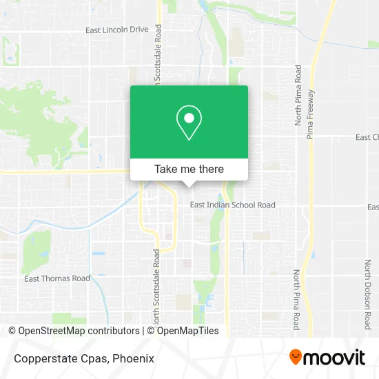 Copperstate Cpas map