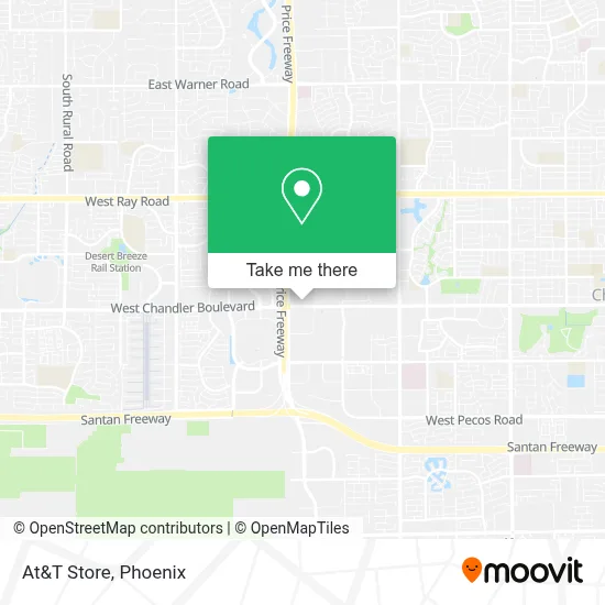 At&T Store map