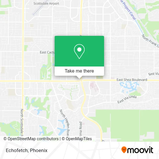 Echofetch map