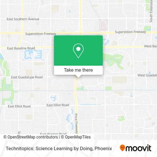 Technitopics: Science Learning by Doing map