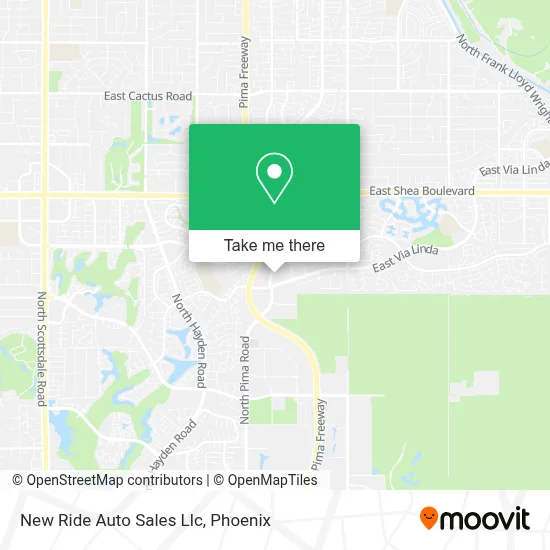 New Ride Auto Sales Llc map