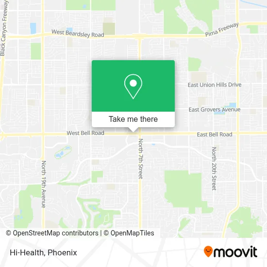 Hi-Health map