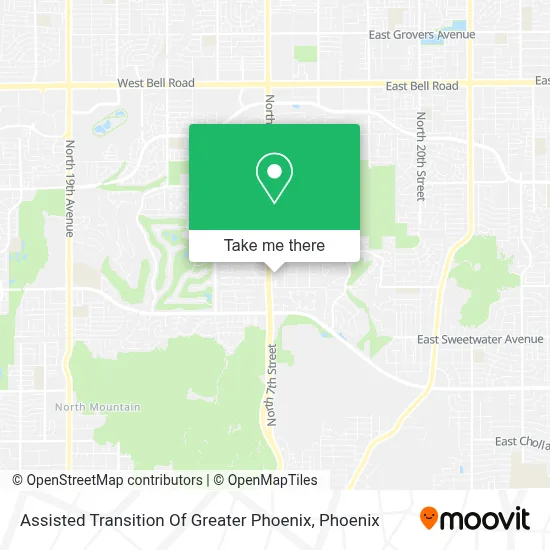 Assisted Transition Of Greater Phoenix map