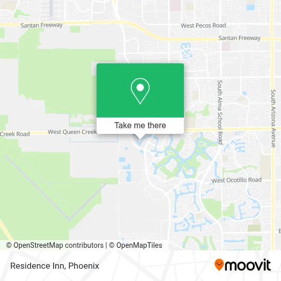 Residence Inn map