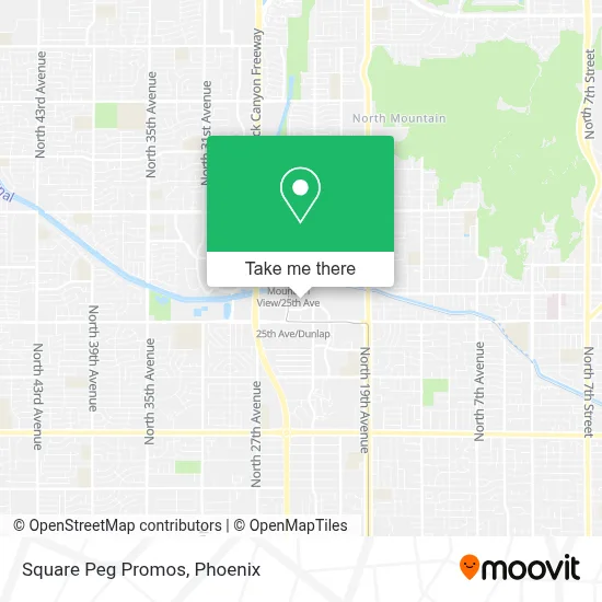 Square Peg Promos map