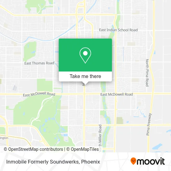 Inmobile Formerly Soundwerks map