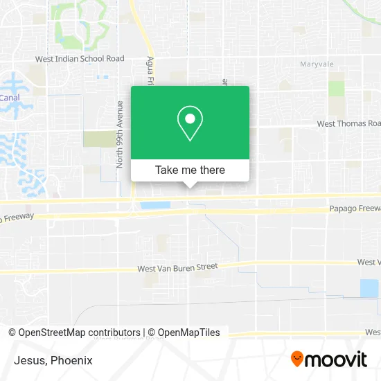 Jesus map