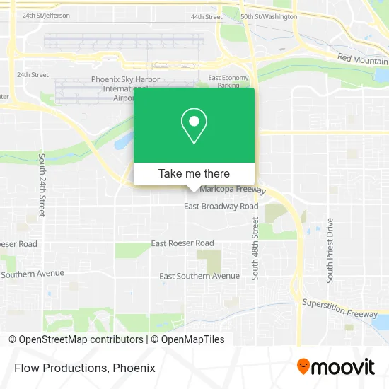 Flow Productions map