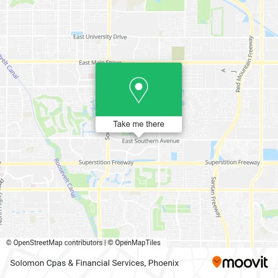 Solomon Cpas & Financial Services map