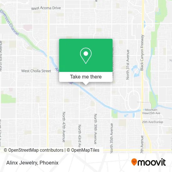 Alinx Jewelry map