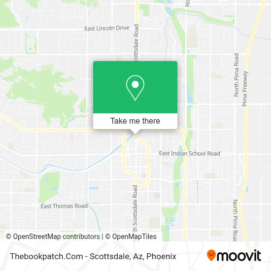 Thebookpatch.Com - Scottsdale, Az map