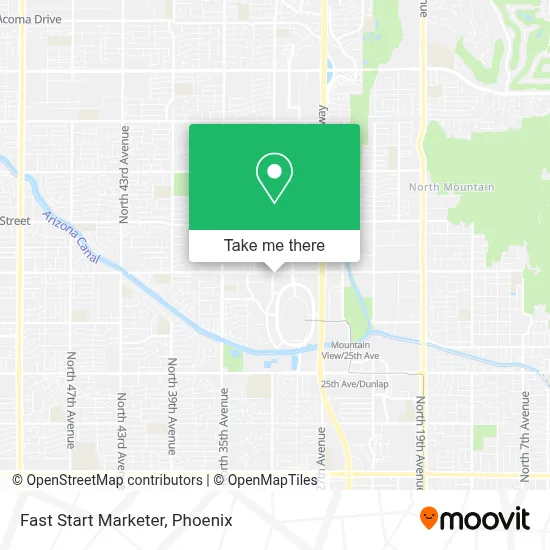 Fast Start Marketer map