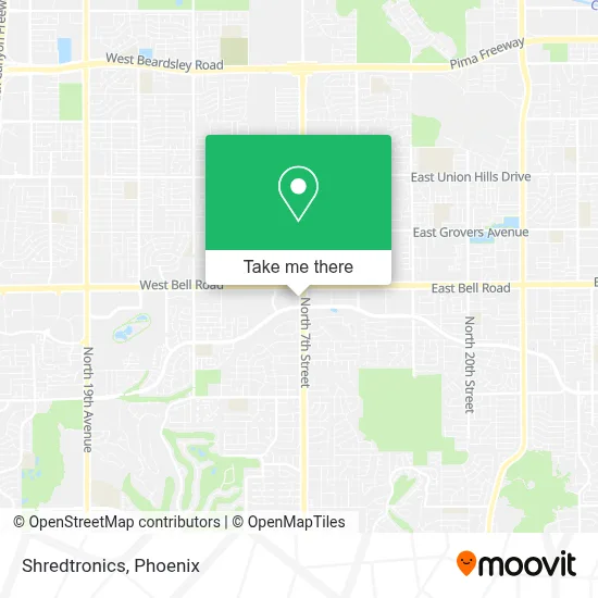 Shredtronics map