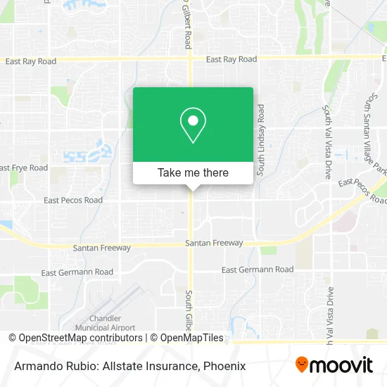 Armando Rubio: Allstate Insurance map