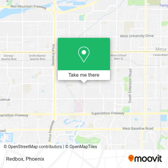 Redbox map