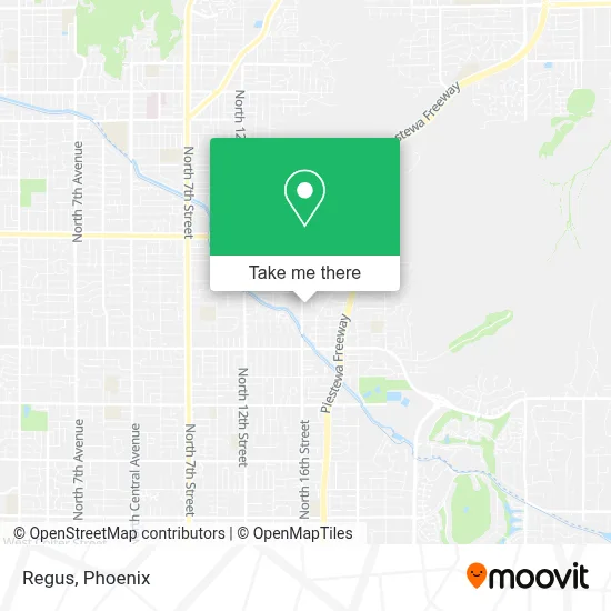 Regus map