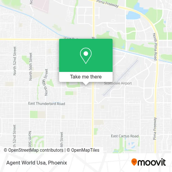 Agent World Usa map