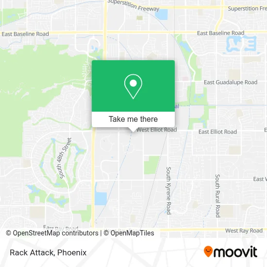 Rack Attack map