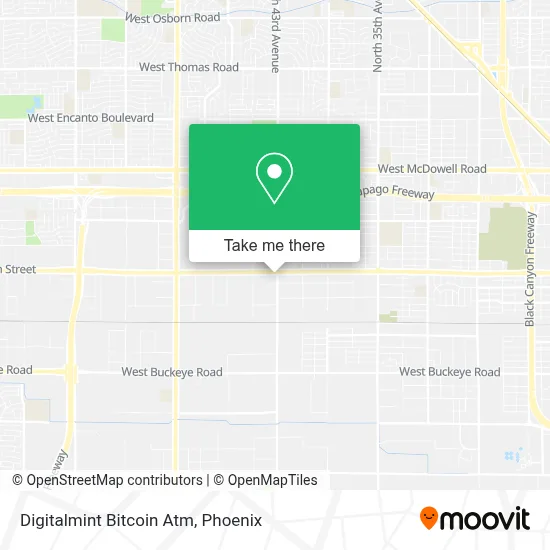 Digitalmint Bitcoin Atm map