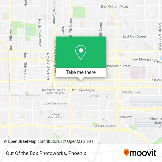 Out Of the Box Photoworks map