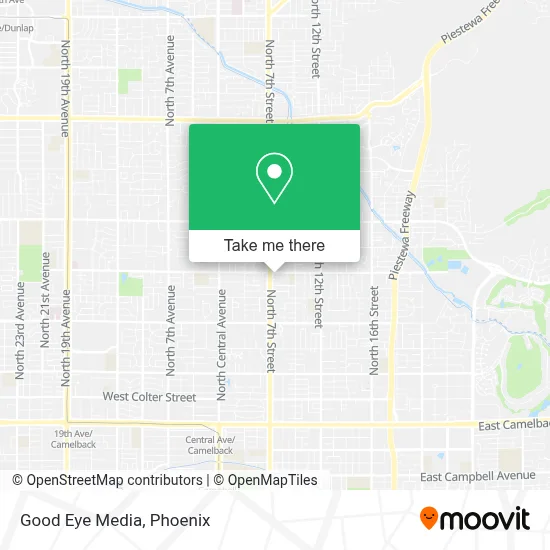 Good Eye Media map