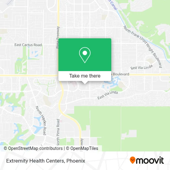 Extremity Health Centers map
