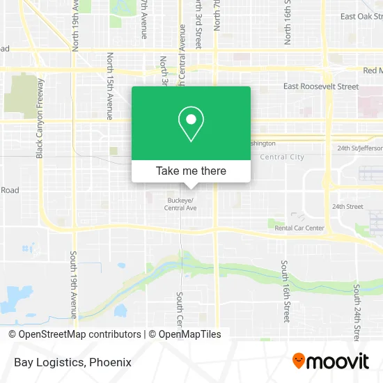 Bay Logistics map