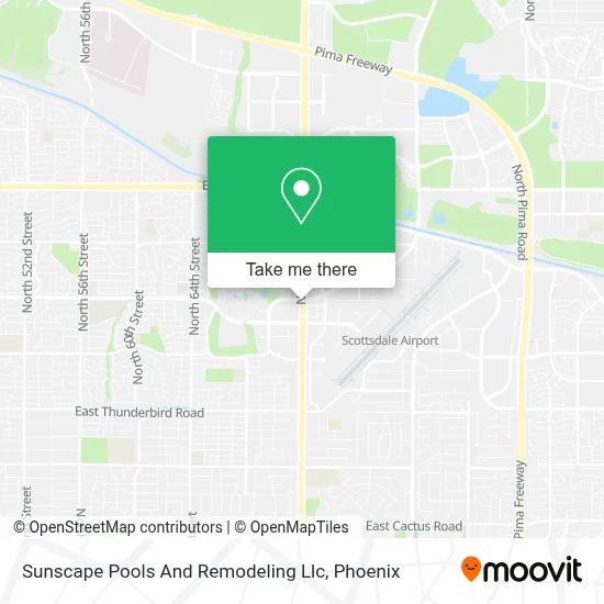 Sunscape Pools And Remodeling Llc map