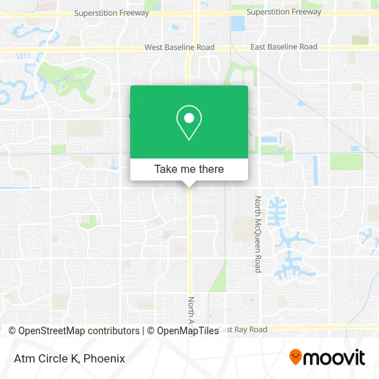 Atm Circle K map