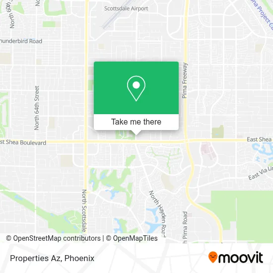 Properties Az map