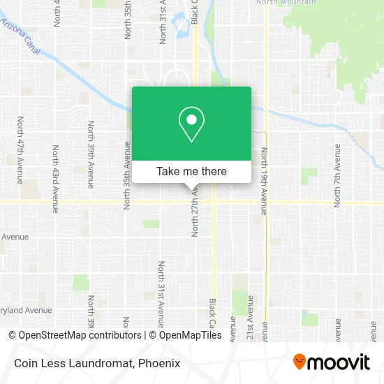 Coin Less Laundromat map