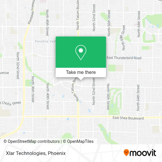 Xlar Technologies map