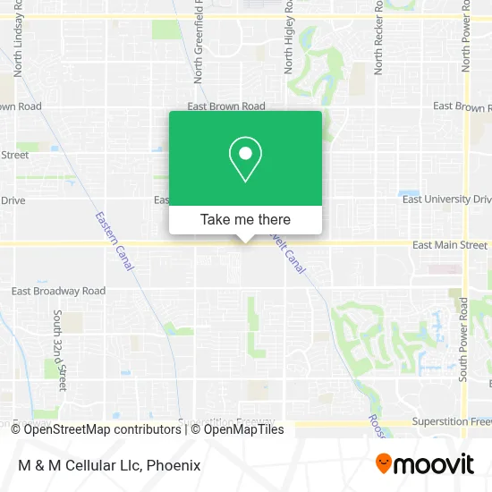 M & M Cellular Llc map