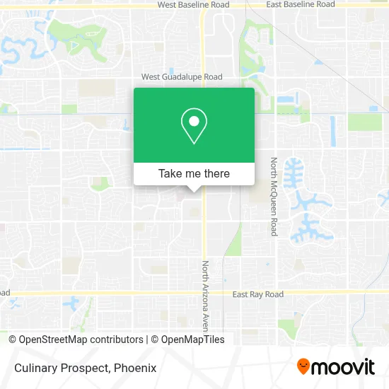 Culinary Prospect map