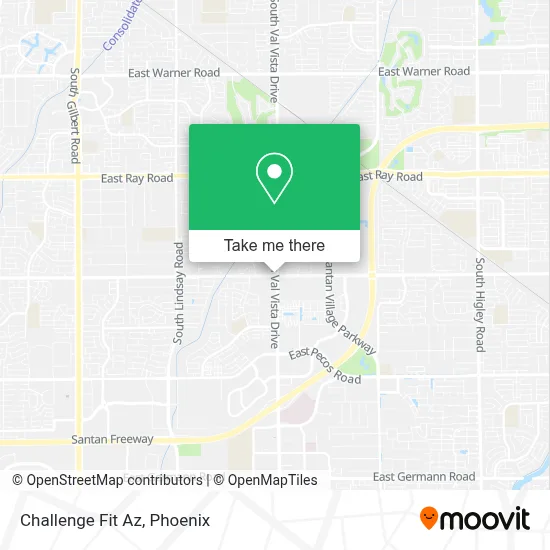 Challenge Fit Az map