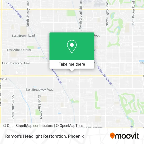 Ramon's Headlight Restoration map