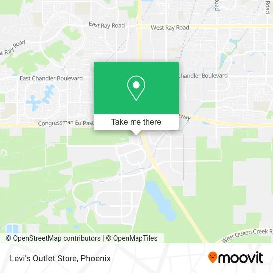 Levi's Outlet Store map