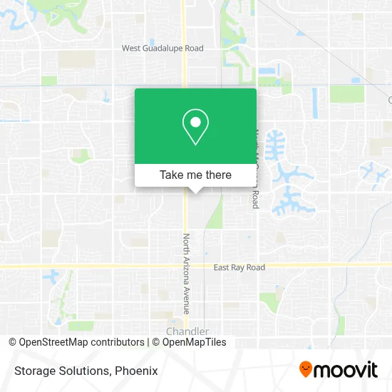 Storage Solutions map