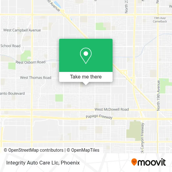 Integrity Auto Care Llc map