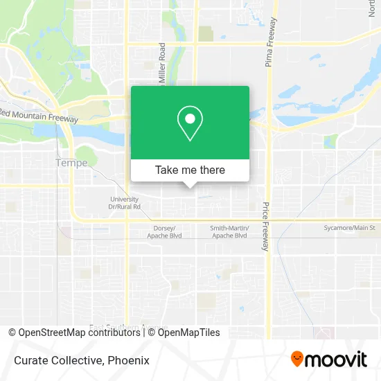 Curate Collective map