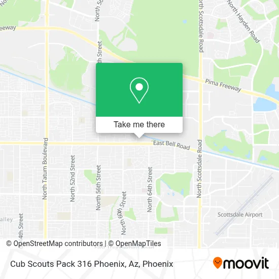 Cub Scouts Pack 316 Phoenix, Az map