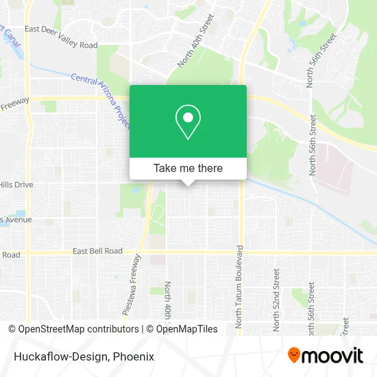 Huckaflow-Design map